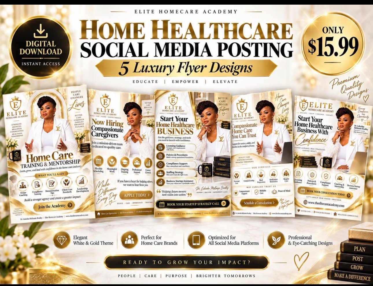Home Healthcare Social Media Posting Bundle
